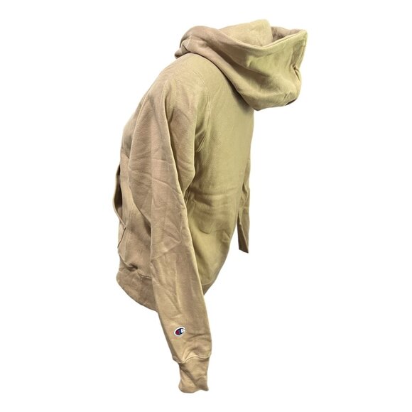 Champion Oversized Reverse Weave Drawstring Pocket Hoodie Sweatshirt Sz XS - Picture 3 of 10